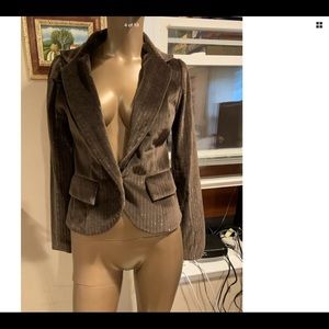 Campaigne velvet blazer jacket size 4